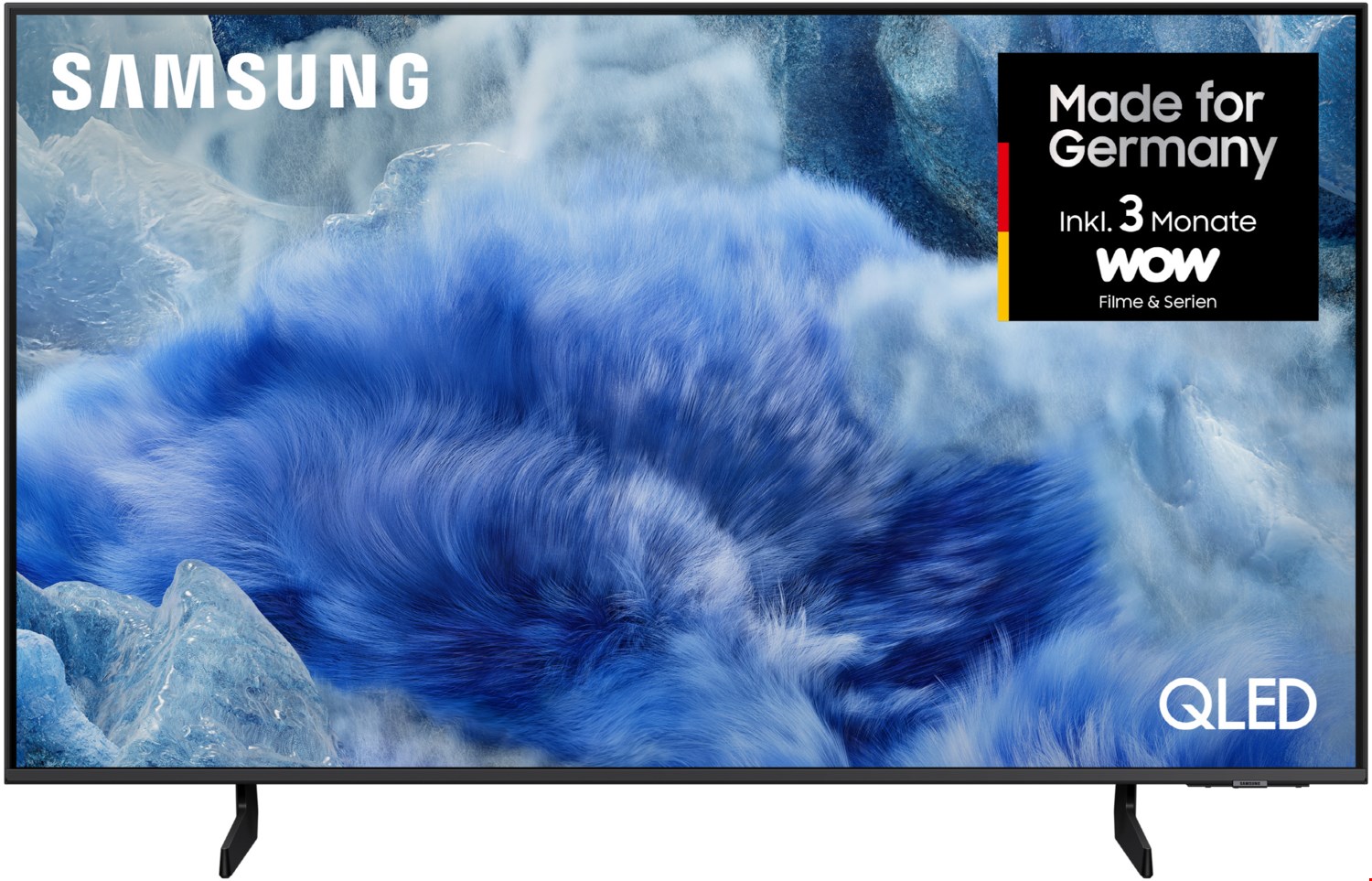 GQ50Q8FAAU 125 cm (50") QLED Vision AI Smart TV titangrau, 4K Ultra HD, DVB-T2/DVB-C/DVB-S2, Sprachsteuerung