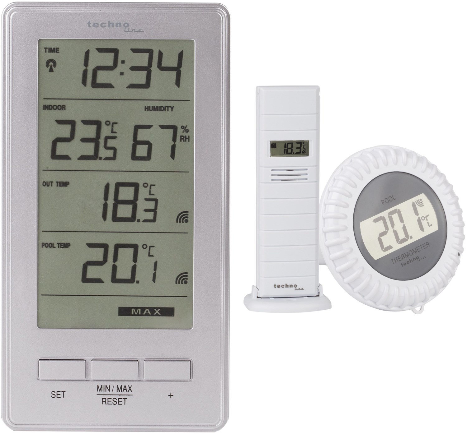WS 9069 Wetterstation mit Poolsensor