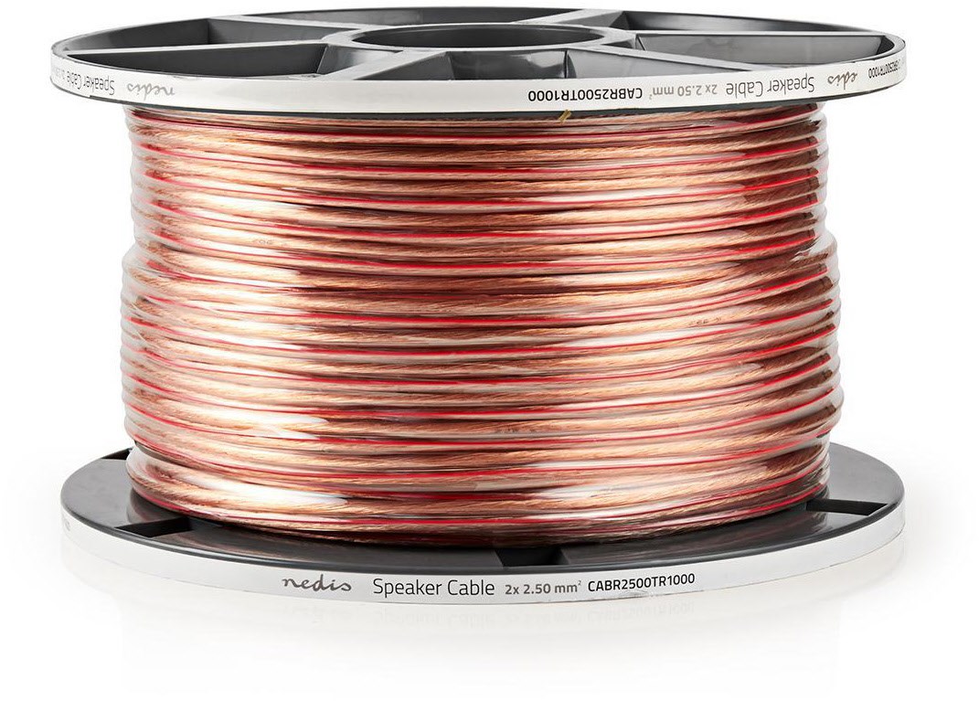 CABR1500BK1000 2x 1,5mm² (100m) Lautsprecherkabel