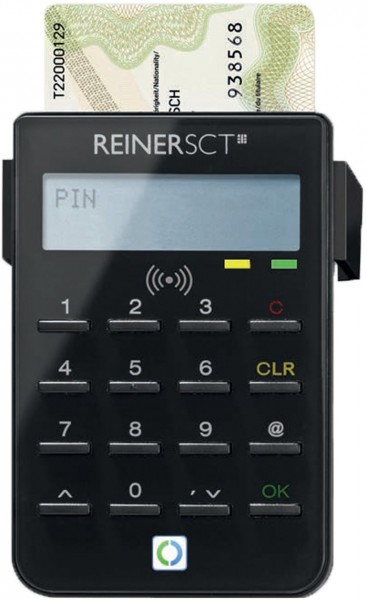 cyberJack RFID standard Chipkartenleser schwarz/weiß
