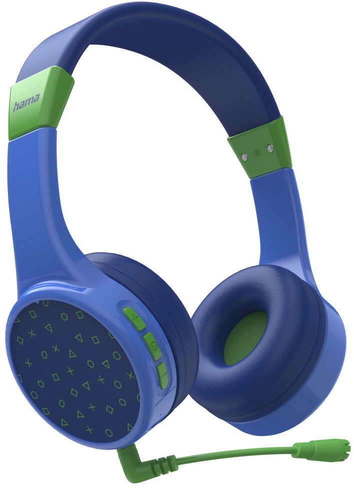 Teens Guard Bluetooth-Kopfhörer mit Lautstärkebegrenzung blau