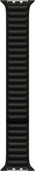 Lederarmband S/M (41mm) schwarzgrün