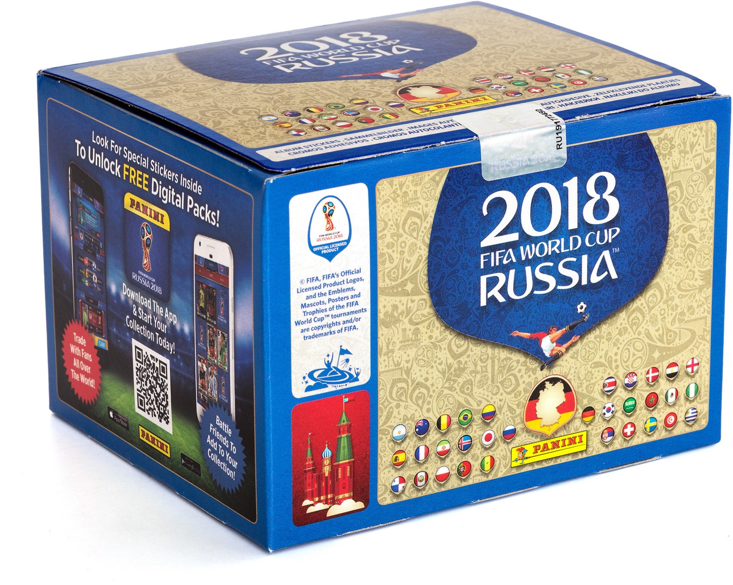 Fifa WM 2018 Sticker Display