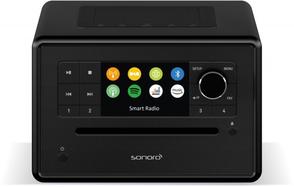 Elite CD/Radio-System schwarz matt