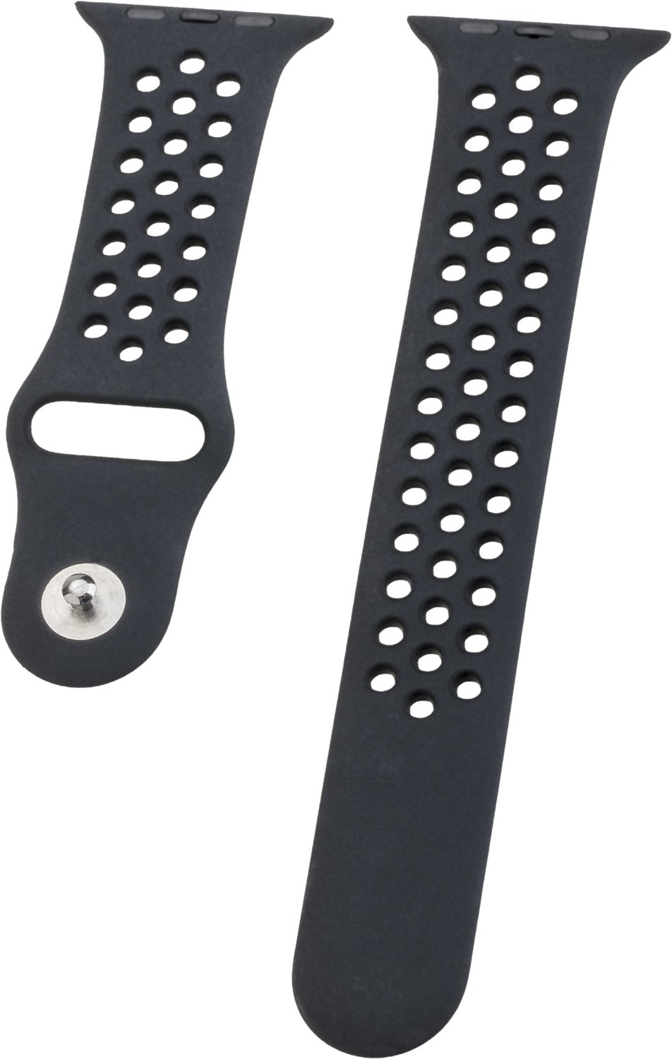 Watch Band Silikon für Apple Watch (44mm/42mm) dual black