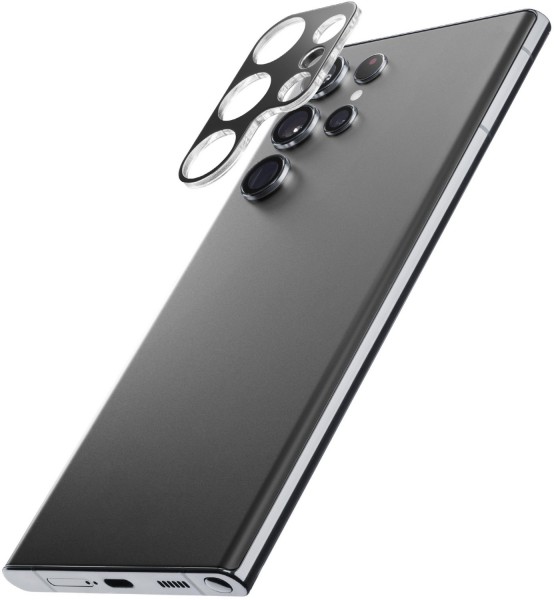 Camera Lens Schutzglas für Galaxy S24 Ultra schwarz