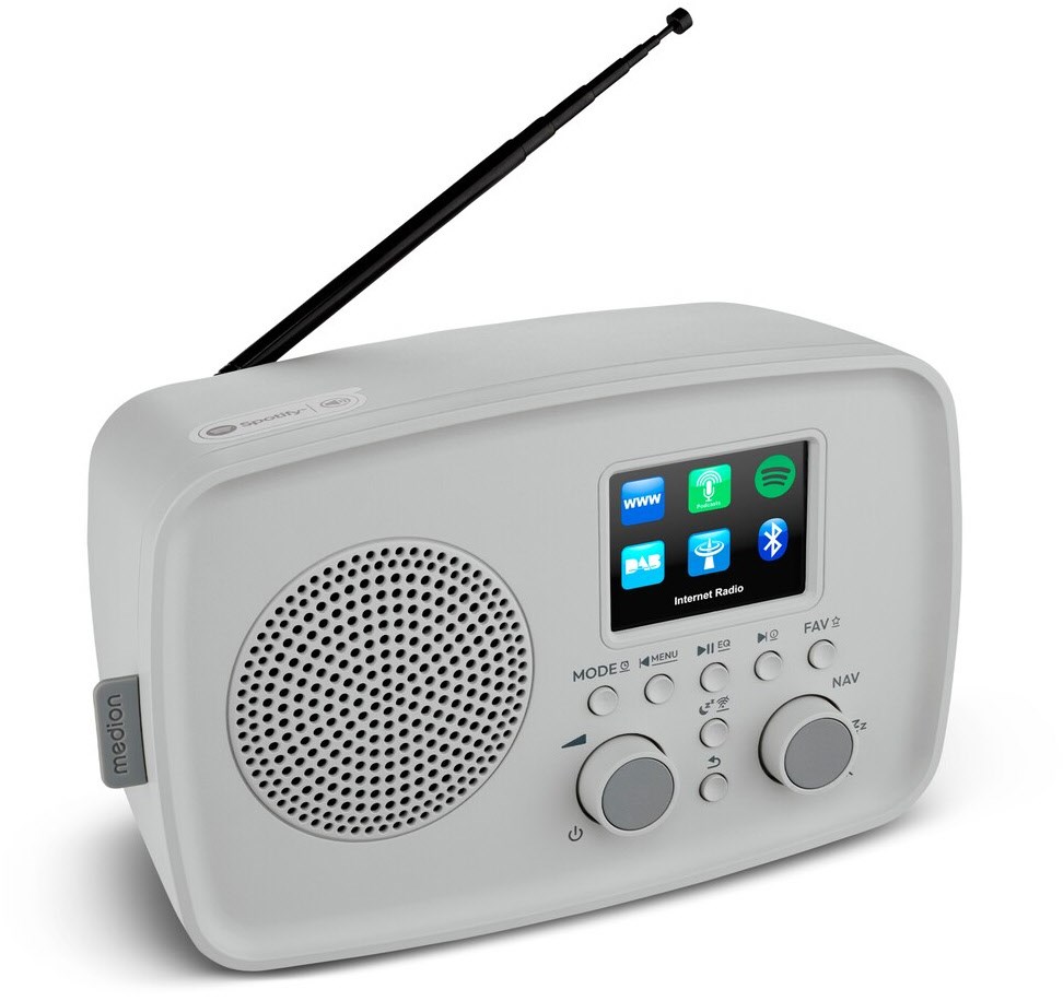 Life IRE-1 (MD89318) Internetradio grau