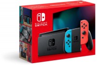 Switch Konsole neon rot/neon blau