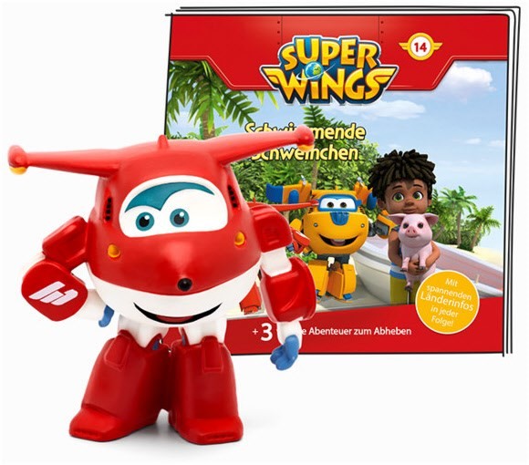 Tonies Hörfigur - Super Wings Schwimmende Schweinchen