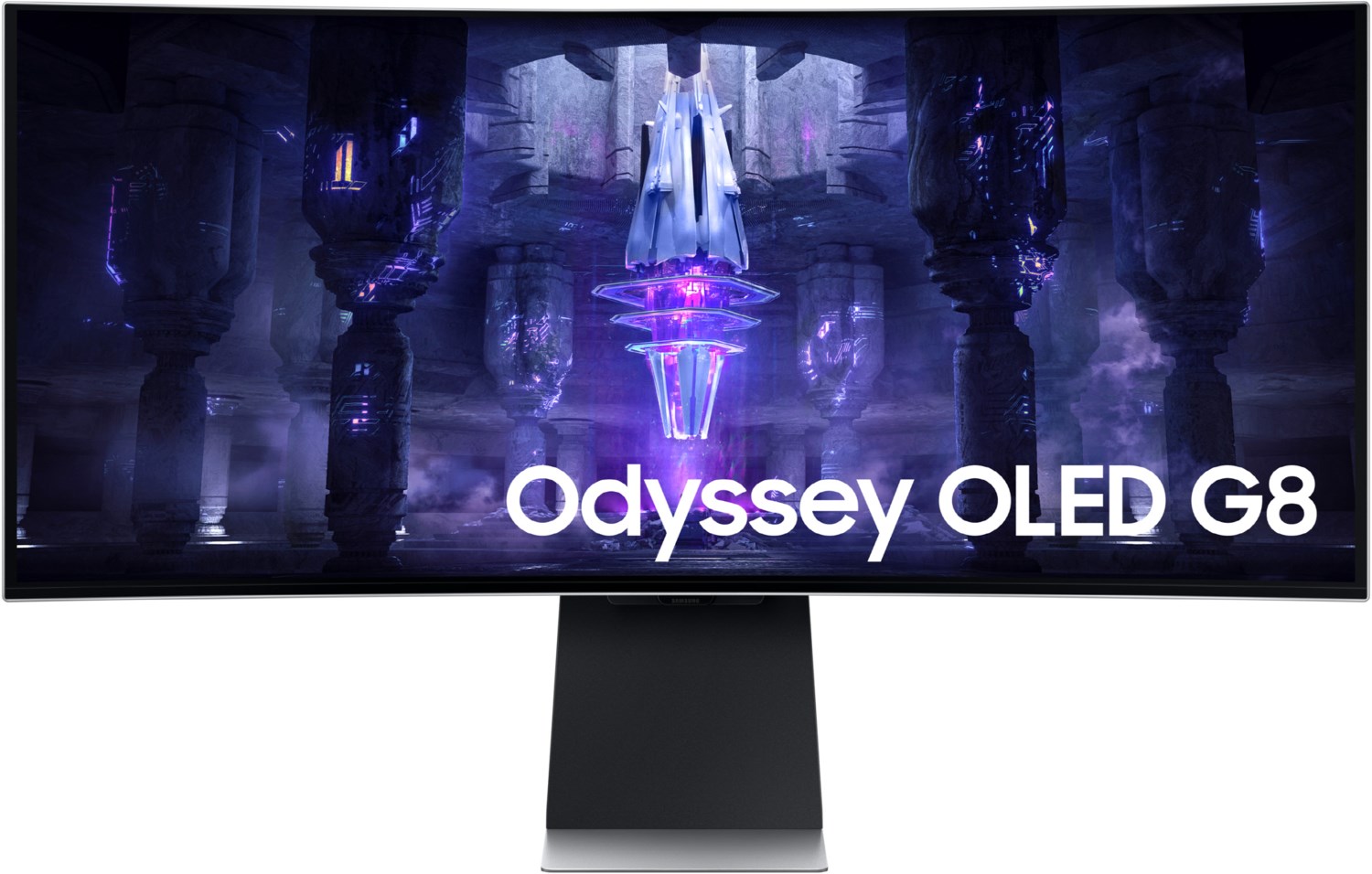 Odyssey OLED G8 S34BG850SU 86 cm (34") Smart OLED Gaming Monitor silber, Ultrawide (3440x1440), 0,03 ms Reaktionszeit, gebogen