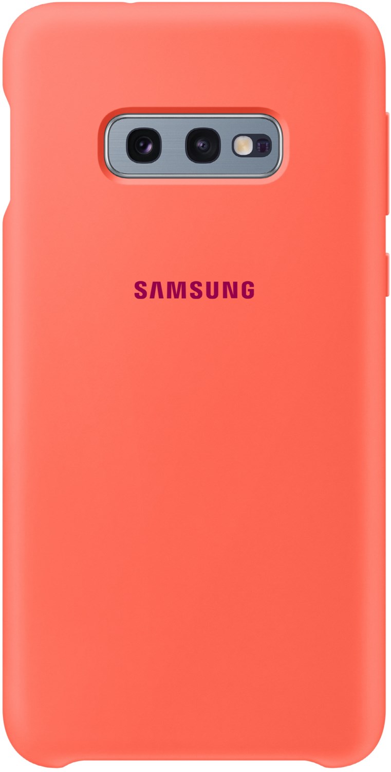 Silicone Cover für Galaxy S10e berry pink
