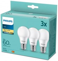 LED 60W A60 E27 WW FR ND 3PF 3er Pack LED-Leuchtmittel