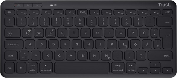 Lyra (DE) Kabellose Tastatur schwarz