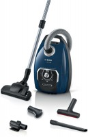 BGL8XPER Bodenstaubsauger blau, mit Beutel, 15 m Reichweite
