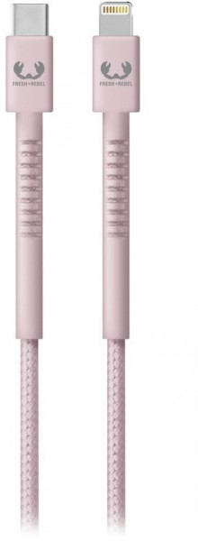 Fabriq USB-C > Lightning Kabel (2m) smokey pink