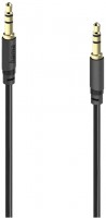 Audio-Kabel (5m) 3,5-mm-Klinken-St.>St. schwarz