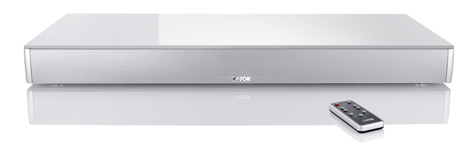 Canton DM 75 mit Glasplatte TV-Soundsystem silber | EURONICS