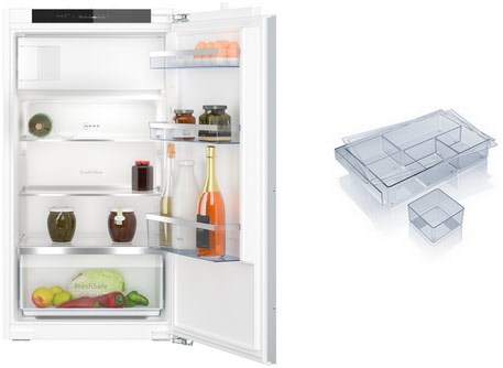 KMK102GF1 Einbau-Kühlschrank mit Gefrierfach bestehend aus KI2322FE0 + KS1870Z0 weiß