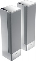 Ind. Sound Multiroom Speaker /Paar On Wall Lautsprecher alu-silber