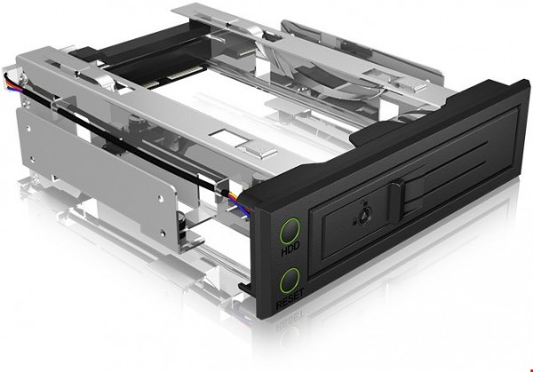 IB-166SSK-B Wechselrahmen für 3,5" SATA/SAS schwarz