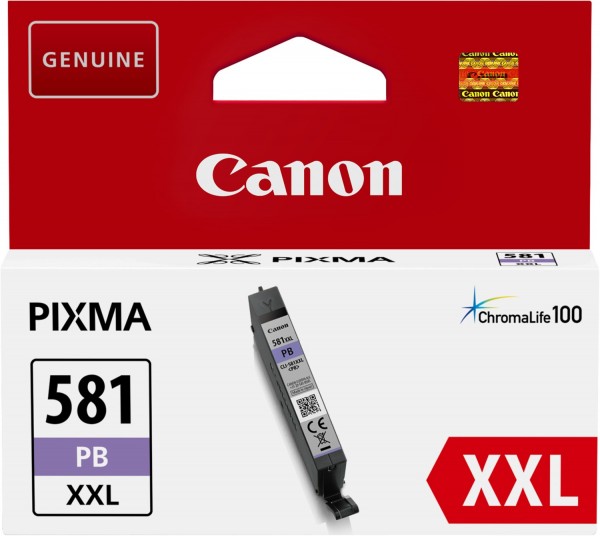 CLI-581XXL PB Tintenpatrone fotoblau