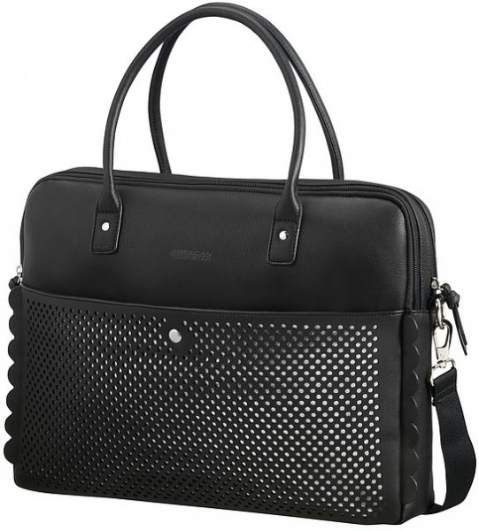 Laptop Bag 15.6" schwarz/silber