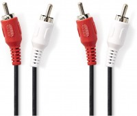 CAGB24200BK30 Cinchkabel (3m) schwarz 2x Cinch-Stecker>2x Cinch-Stecker