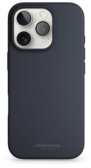 Soft Silicone Case für iPhone 16 Pro Max navy