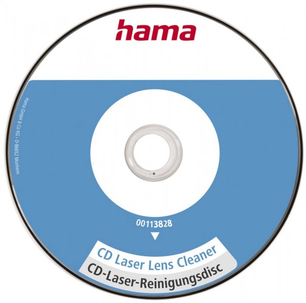 CD-Laser-Reinigungsdisk mit Reinigungsflüssigkeit