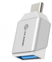 Ultra Mini USB Type-C > USB Adapter silber