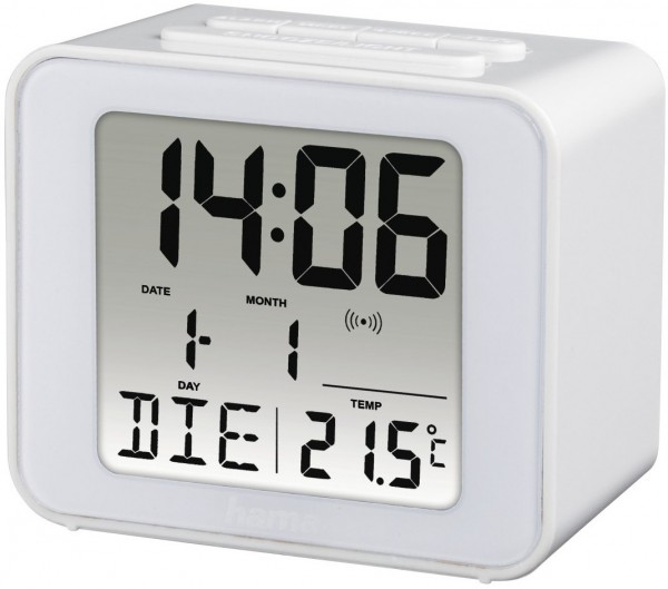 Cube Funkwecker weiß