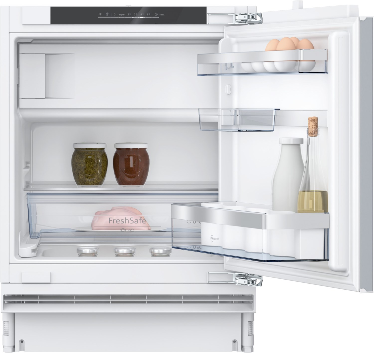KU2223DD0 Unterbau-Kühlschrank weiß / D