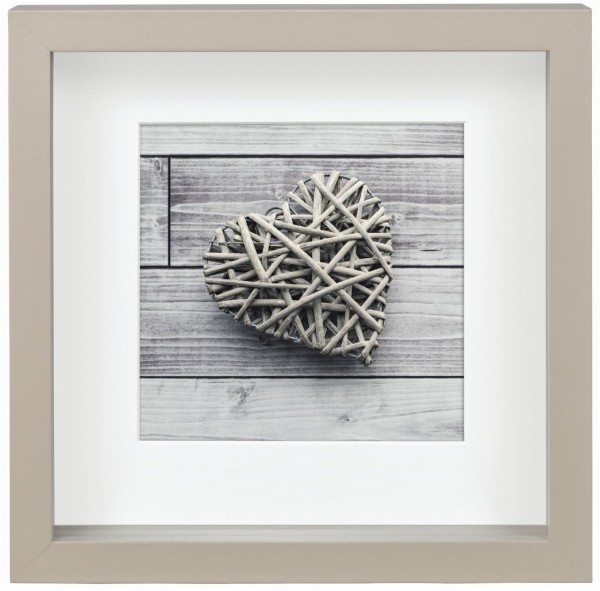 Porträtrahmen Scala 23x23cm Taupe