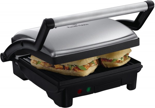 Cook@Home Paninigrill edelstahl/schwarz