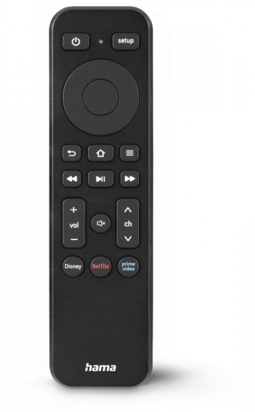 Fernbedienung für TVs schwarz