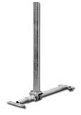 Spaha48/900 Dachsparrenhalter, Rohr 90 cm Stahl verzinkt