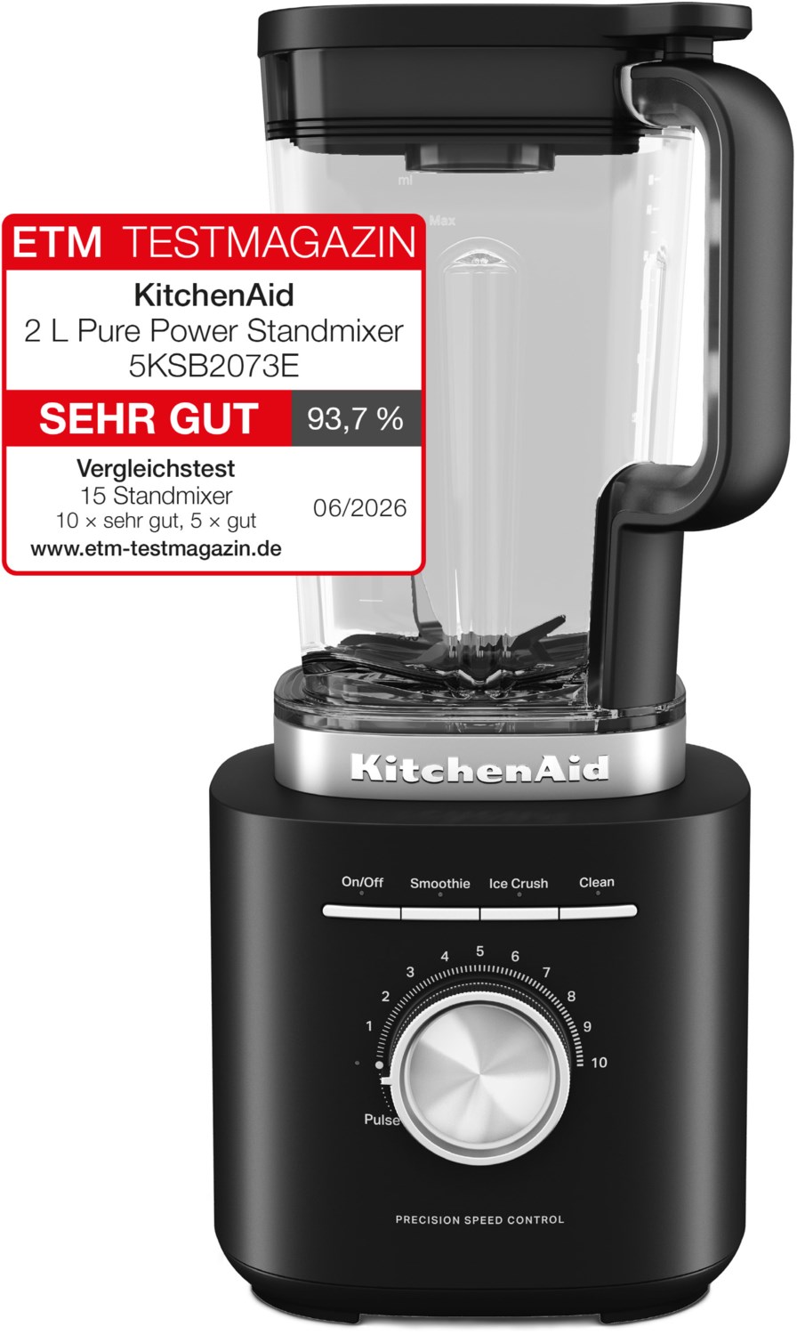 Image of 5KSB2073EBM Pure Power Standmixer schwarz