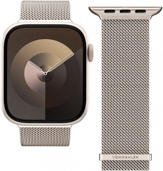 Watch Straps Milanese Loop 2 für Apple Watch (44/45/46/49mm) champagner