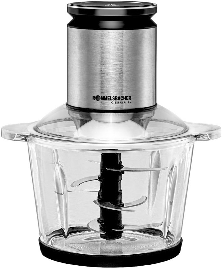MZ 800 Zerkleinerer edelstahl/schwarz