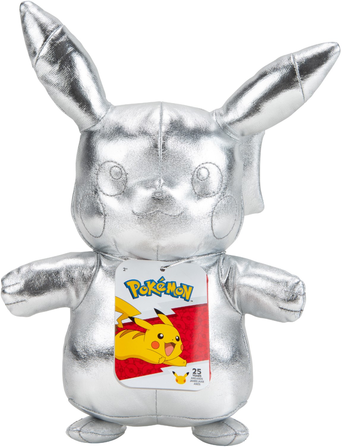 Pikachu Silber Plüsch (20cm)