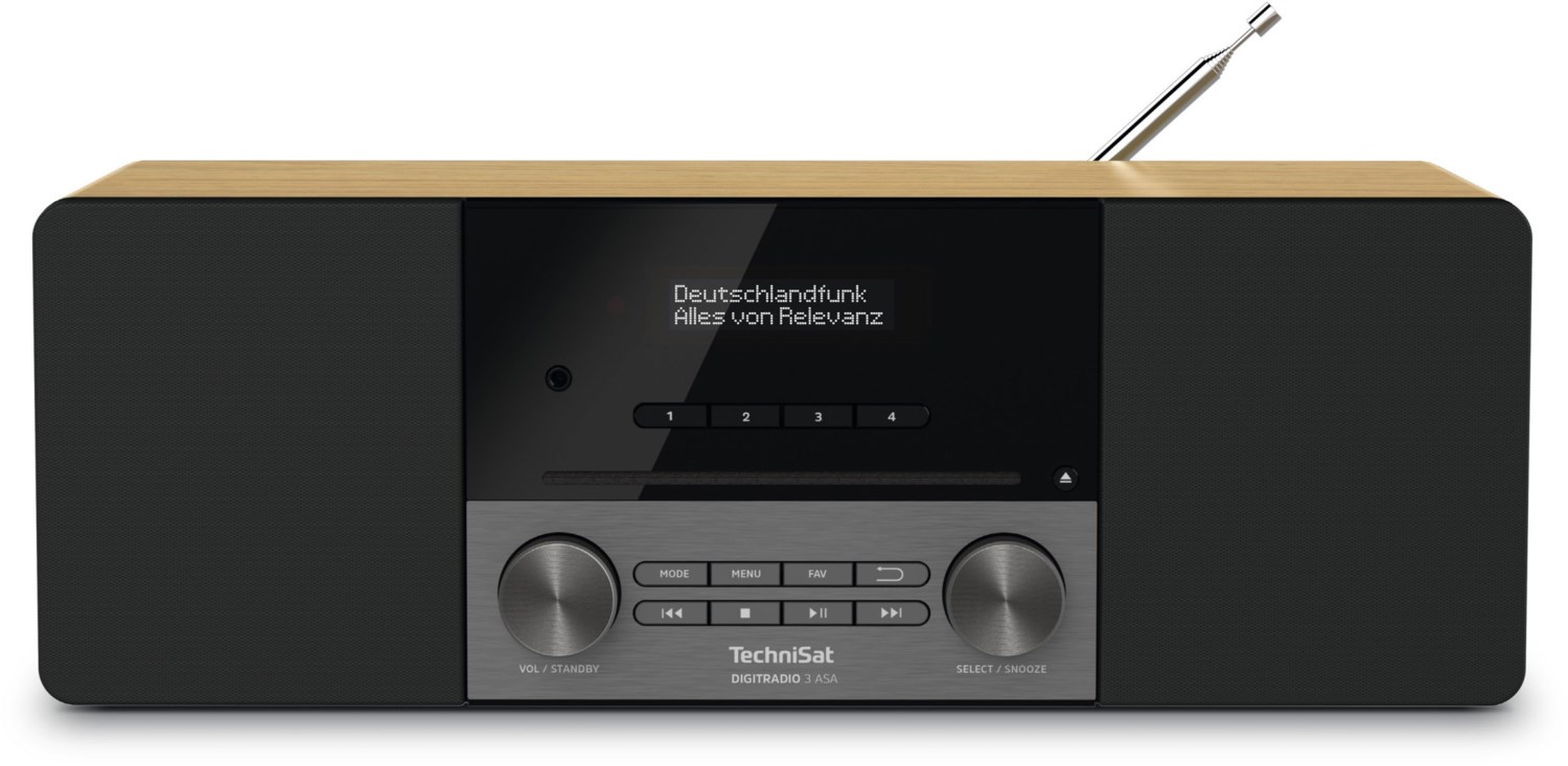 Image of DigitRadio 3 ASA CD/Radio-System eiche