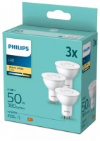 Spot 50W PAR16 GU10 3er Pack LED-Leuchtmittel
