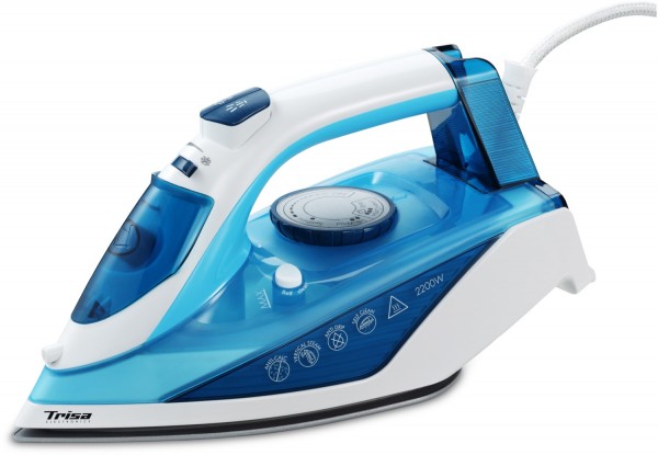 Comfort Steam i5717 Dampfbügeleisen blau, 2200 W, 100 g/min Dampfstoß, 35 g/min Dampfproduktion, Keramik-Bügelsohle, 300 ml Wassertank