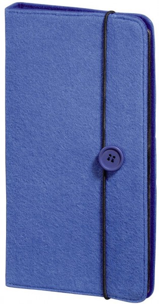 CD-/DVD-Tasche Felt 48 blau