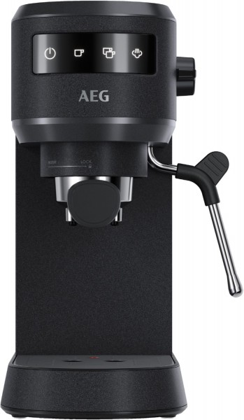 EC6-1-6BST Siebträgermaschine schwarz edelstahl, 15 bar, 1 l