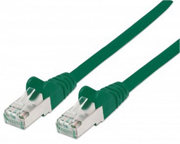 Patchkabel RJ45 S/FTP Cat6 LSOH grün (5m)