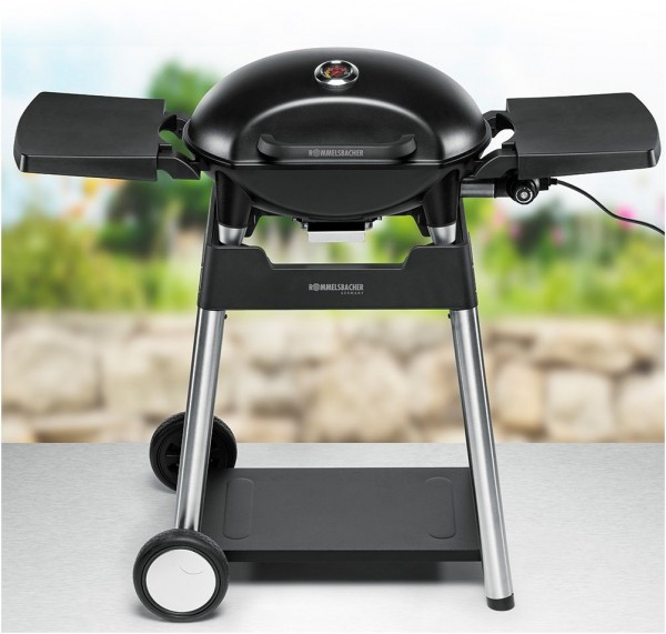 Rommelsbacher BBQ 4100/S mit Grillwagen Barbecue-Tischgrill