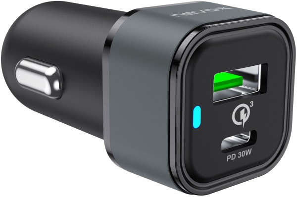 USB/USB-C Ladegerät (48W) schwarz