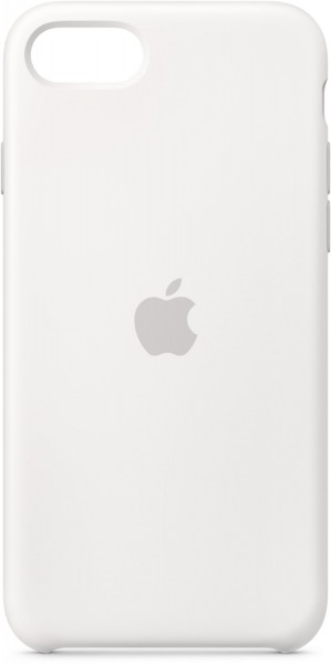Silikon Case für iPhone SE weiß