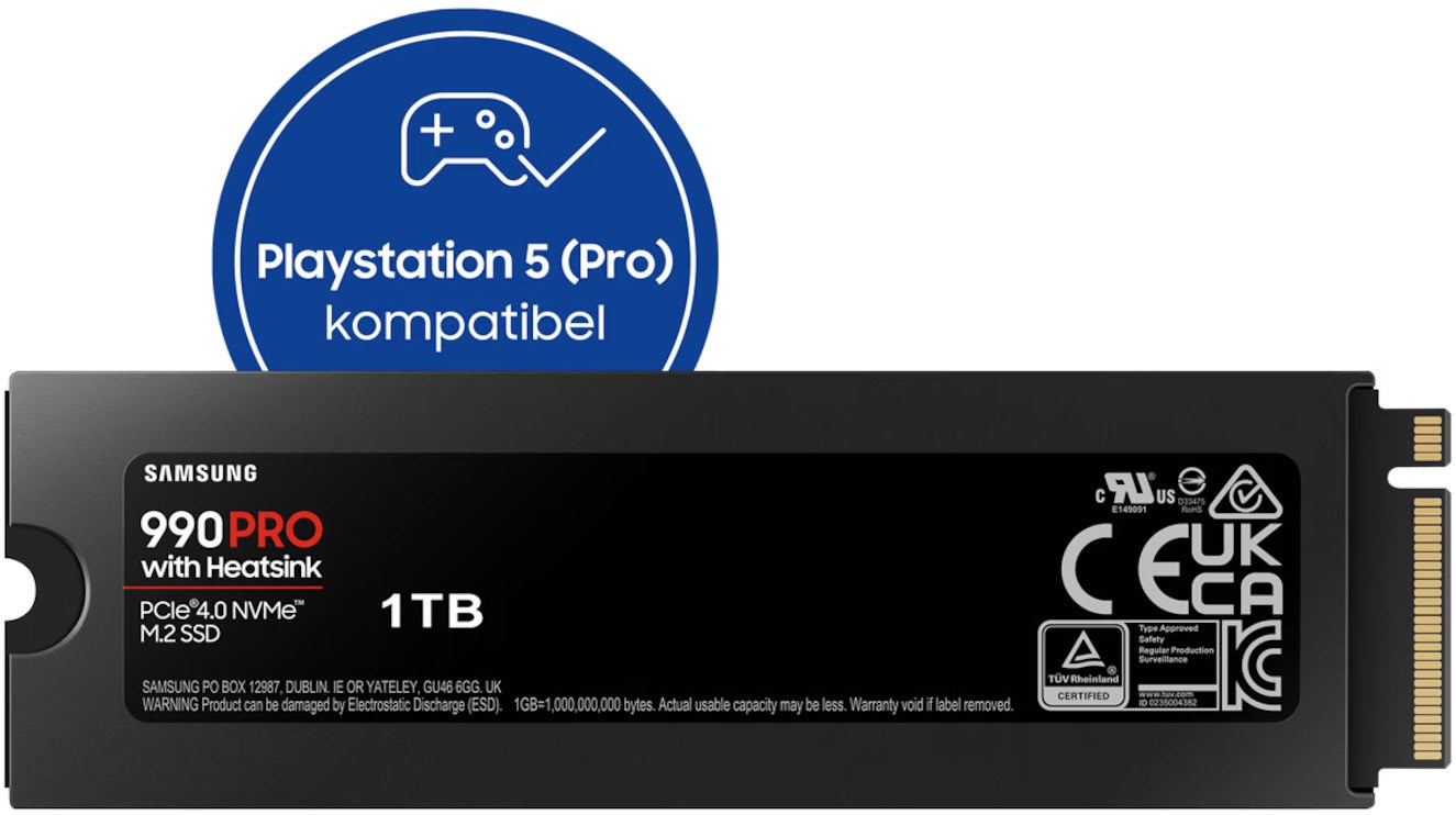 Image of 990 Pro M.2 (1TB) Solid-State-Drive